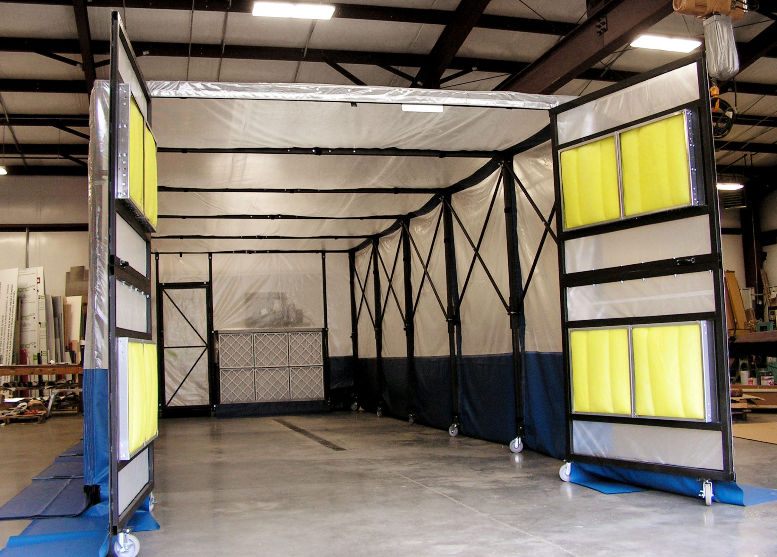 commercial spray booth